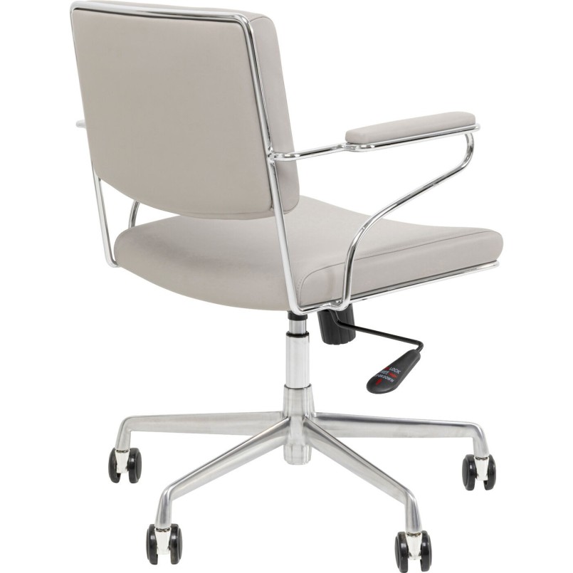 Chaise de bureau Dottore gris
