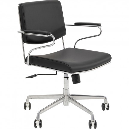 Swivel Office Chair Dottore black Kare Design