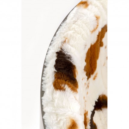 Fauteuil pivotant Club vache Kare Design