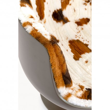 Swivel Armchair Club cow Kare Design