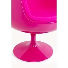 Chaise pivotante  Club fuchsia