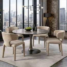 Chaise beige - Tobi - Kare Design