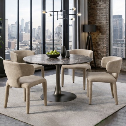 Chaise Tobi beige Kare Design