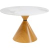 Table Cono Ceramic chêne Ø120cm