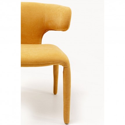 Chair Tobi yellow Kare Design