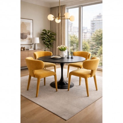 Chaise Tobi jaune Kare Design