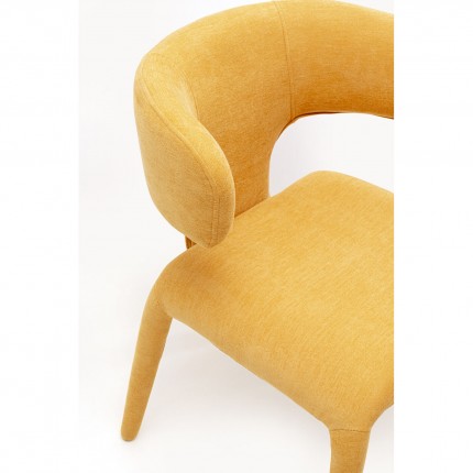 Chaise Tobi jaune Kare Design