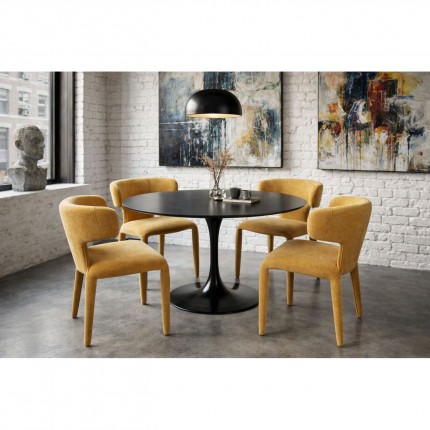 Chair Tobi yellow Kare Design