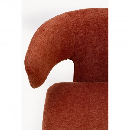 Stoel Tobi rood Kare Design