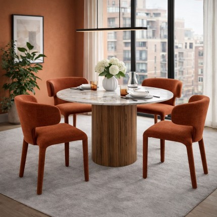 Stoel Tobi rood Kare Design