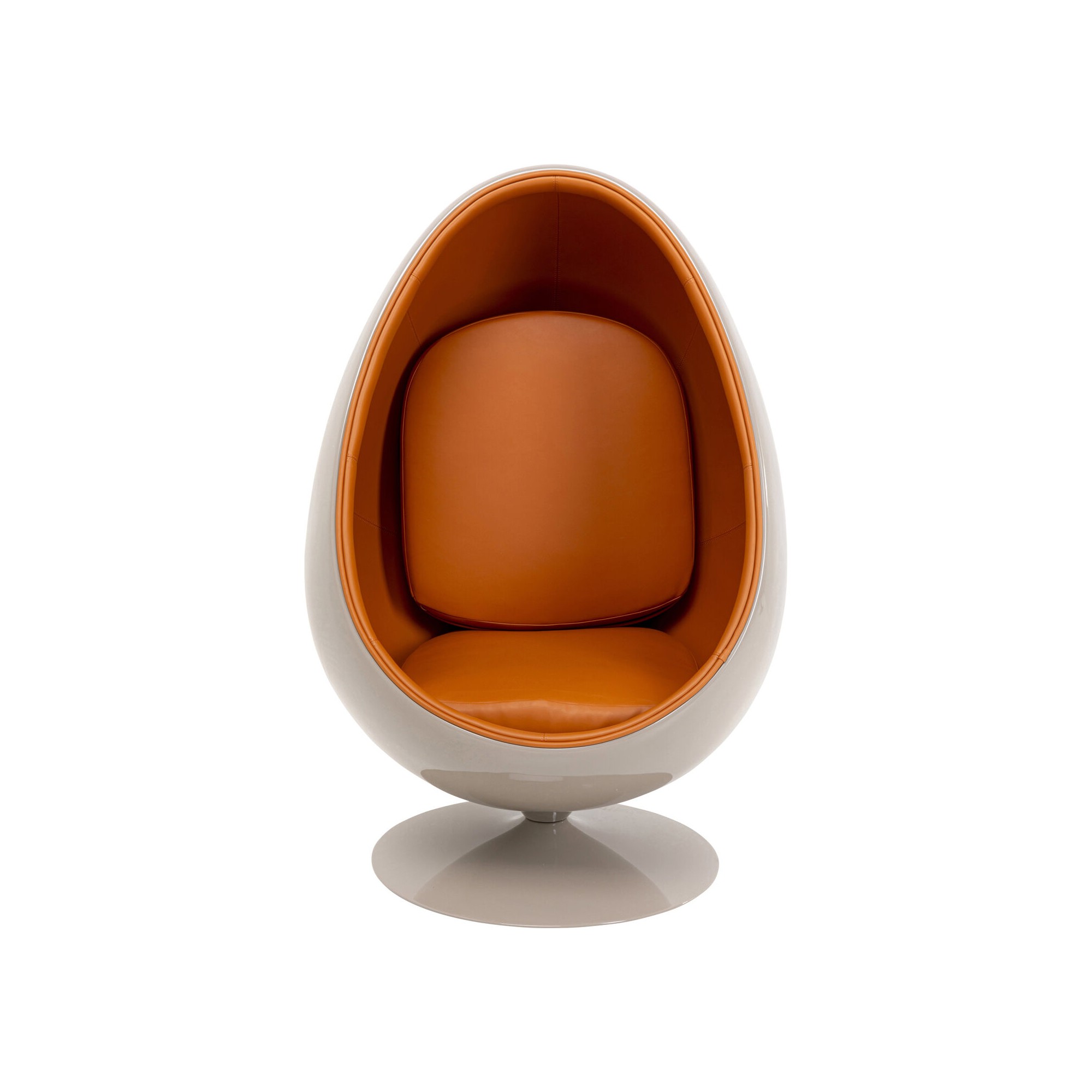 Fauteuil pivotant Eye Ball orange