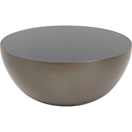 Table basse Lounge marron Ø80cm
