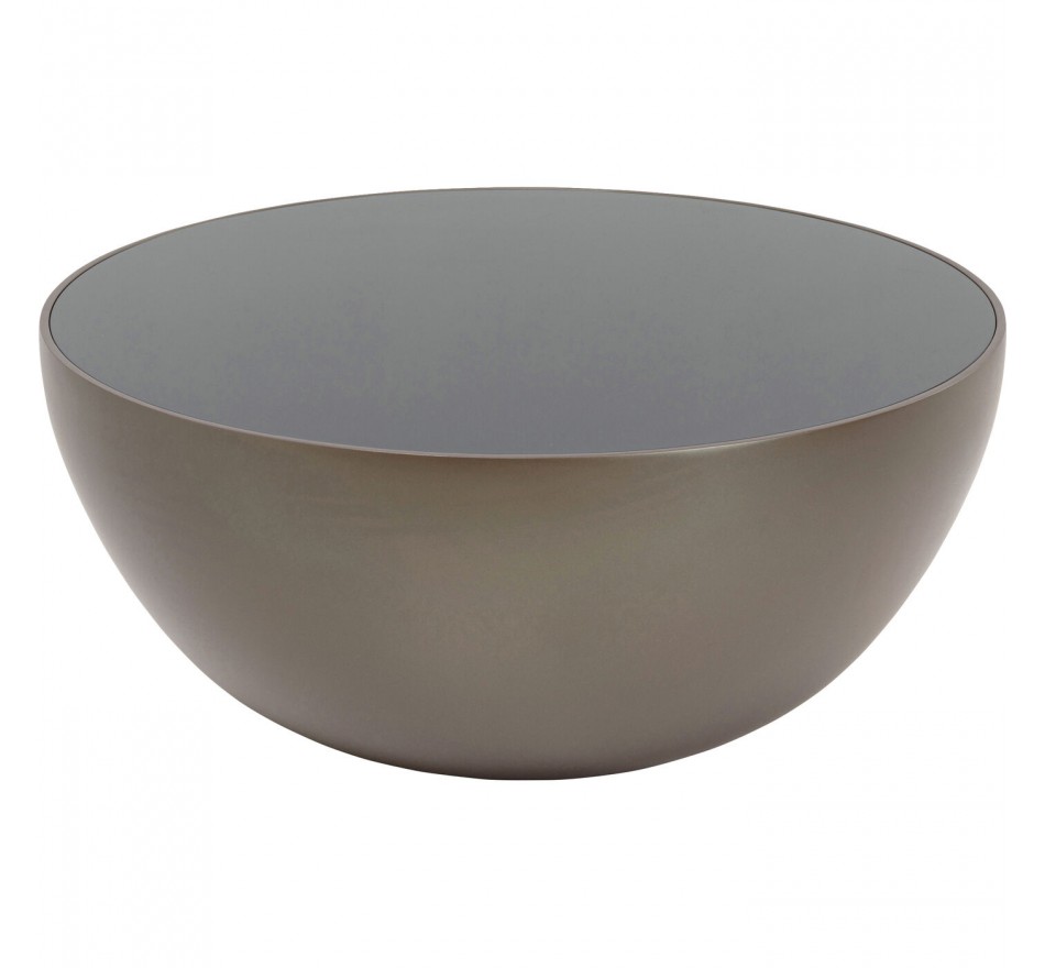 Table basse Lounge marron 80cm Kare Design