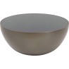 Table basse Lounge marron Ø80cm