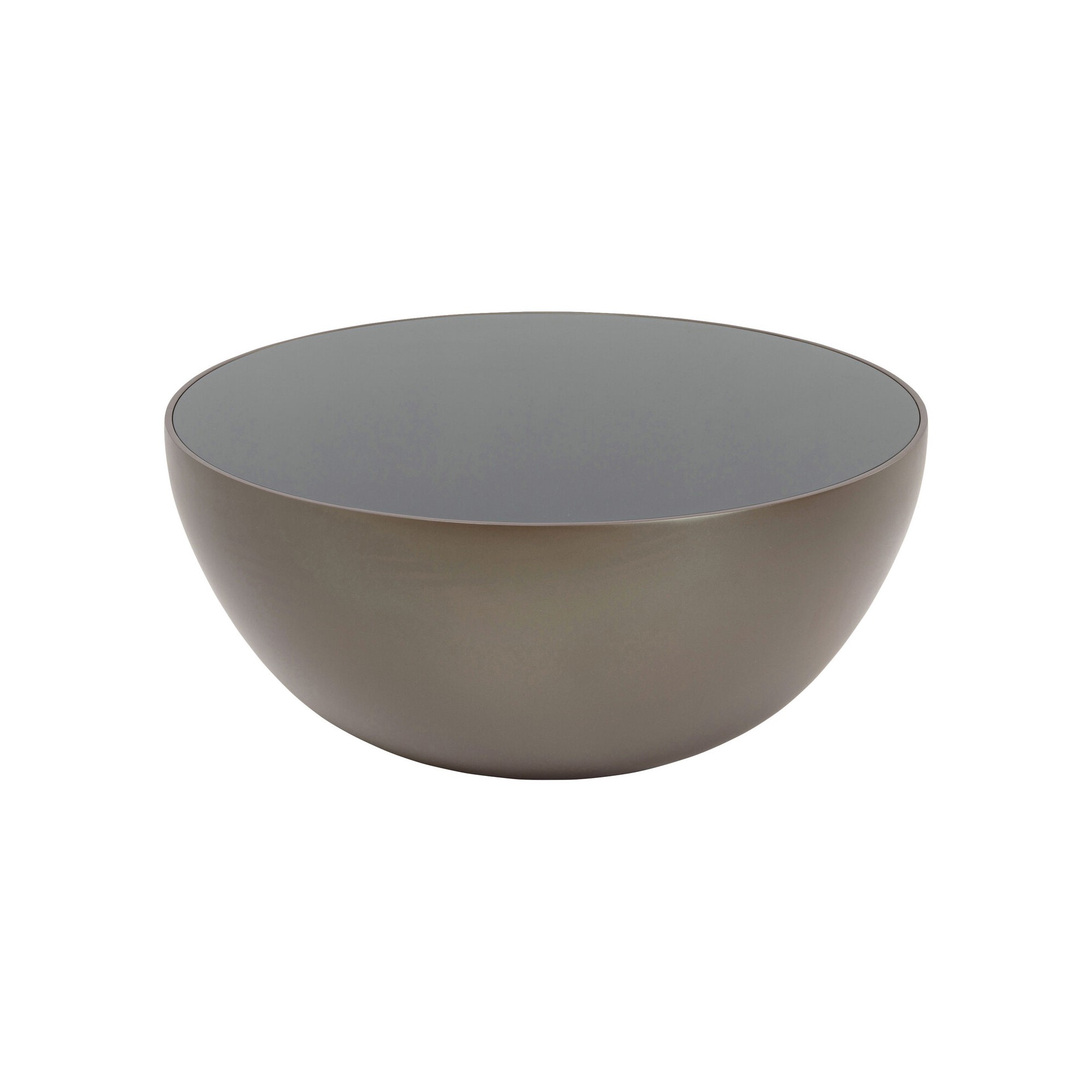 Table basse Lounge marron Ø80cm