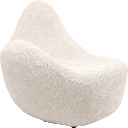 Fauteuil Glow Wave crème Kare Design