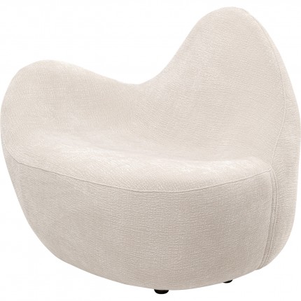 Fauteuil Glow Wave crème Kare Design