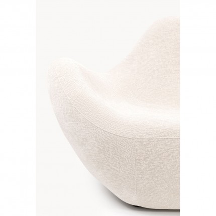 Fauteuil Glow Wave crème Kare Design