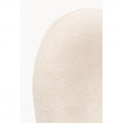 Armchair Glow Wave XL cream Kare Design