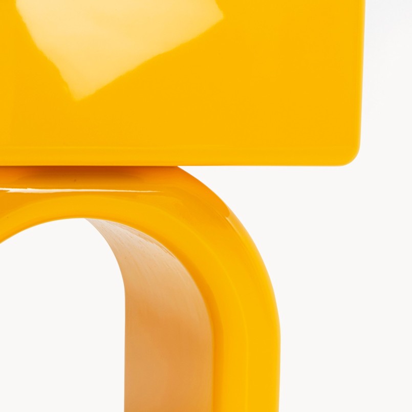 Nachtkastje Eliano 1 lade geel Kare Design