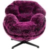 Fauteuil pivotant Cutie Lila