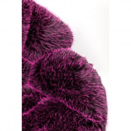 Fauteuil pivotant Cutie violet Kare Design