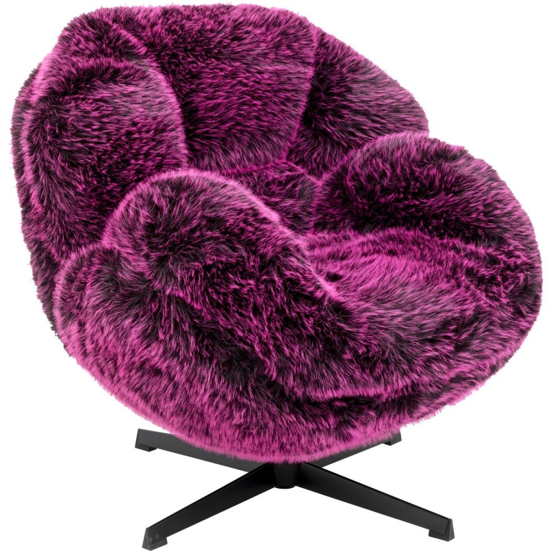 Fauteuil pivotant Cutie Lila