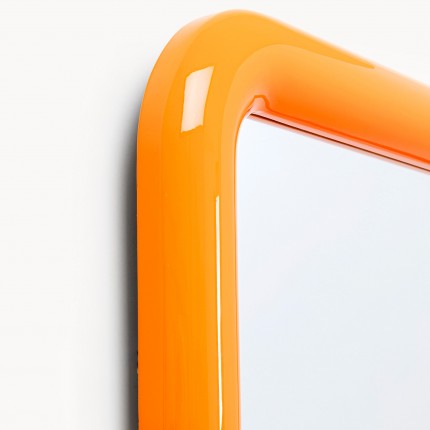 Spiegel Eliano 90x90cm oranje Kare Design