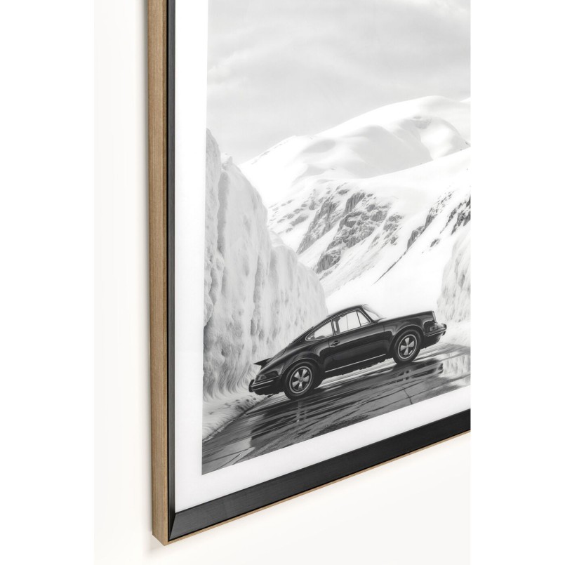 Tableau encadré Ski Stunt 86x126cm