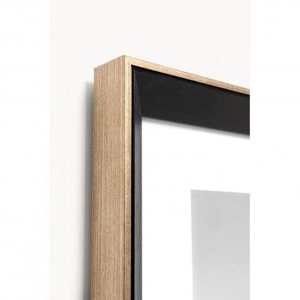 Framed Picture ski 86x126cm Kare Design