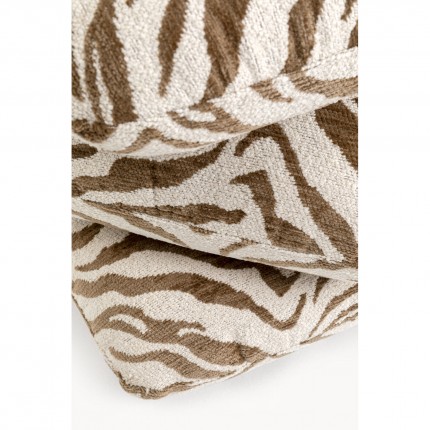 Tabouret pivotant Pepino 45x45cm tigre marron Kare Design