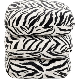 Tabouret Pepino Tigre noir 45x45cm