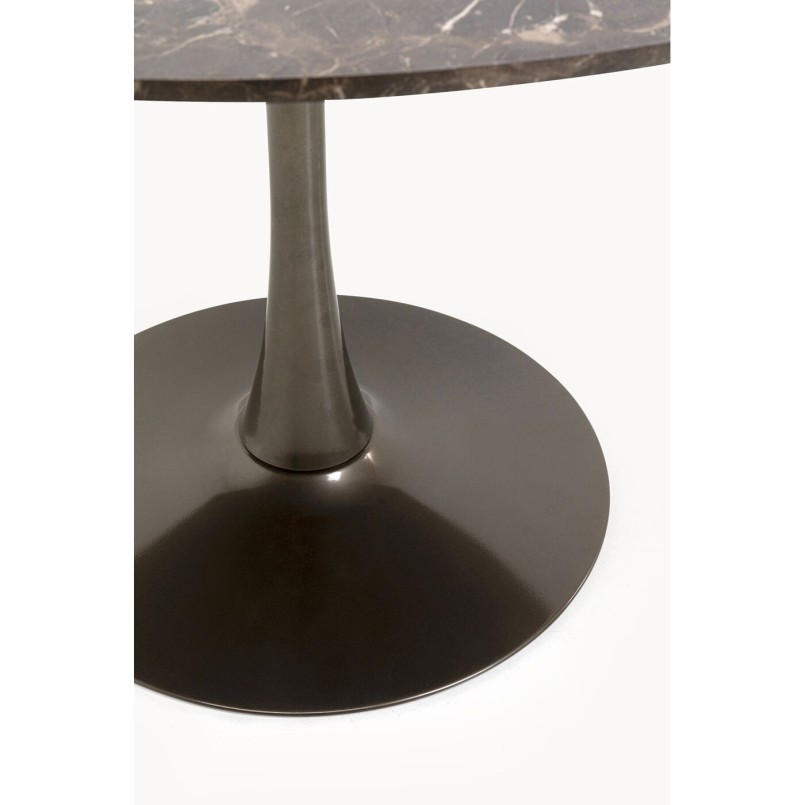 Table  High Society gris Ø110cm