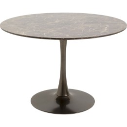 Table  High Society gris Ø110cm