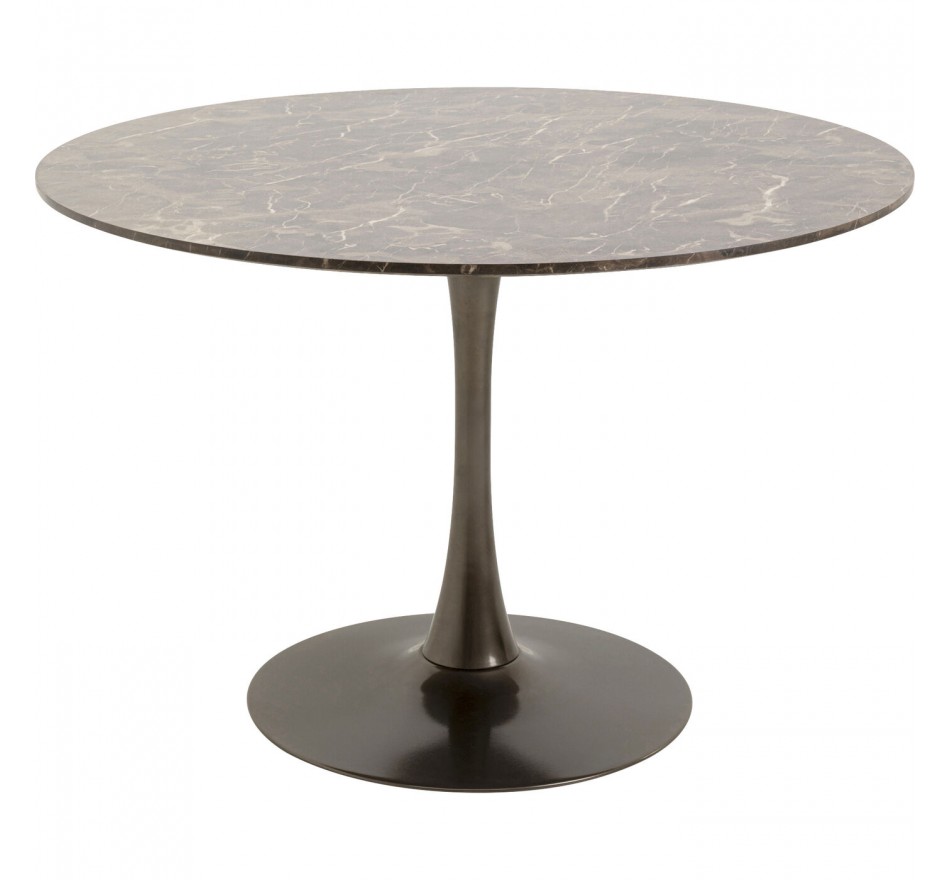 Eettafel High Society Ø110cm grijs Kare Design