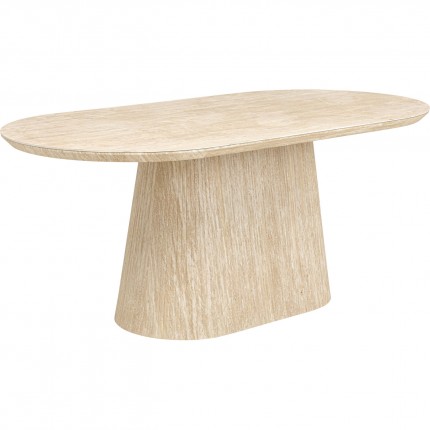 Eettafel Alma Travertino 180x90cm Kare Design