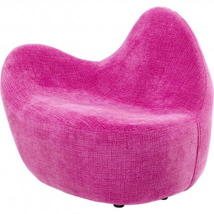 Fauteuil Glow Wave paars Kare Design