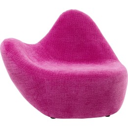 Fauteuil Glow Wave fuchsia 116cm