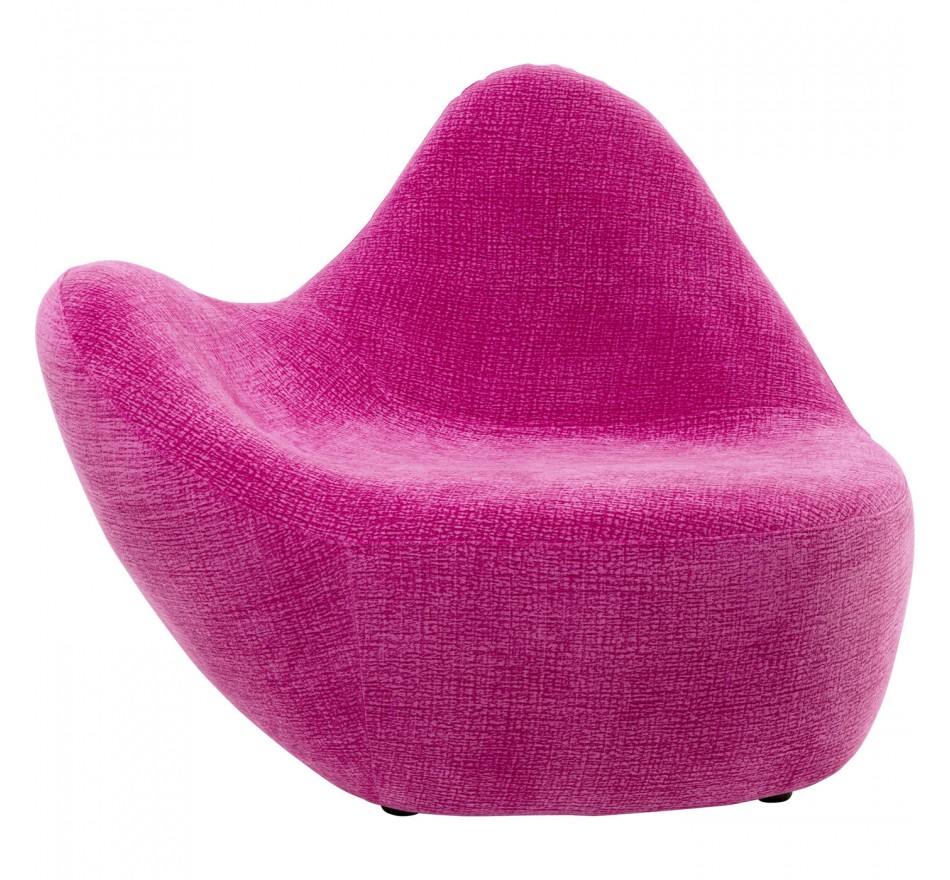 Fauteuil Glow Wave violet Kare Design