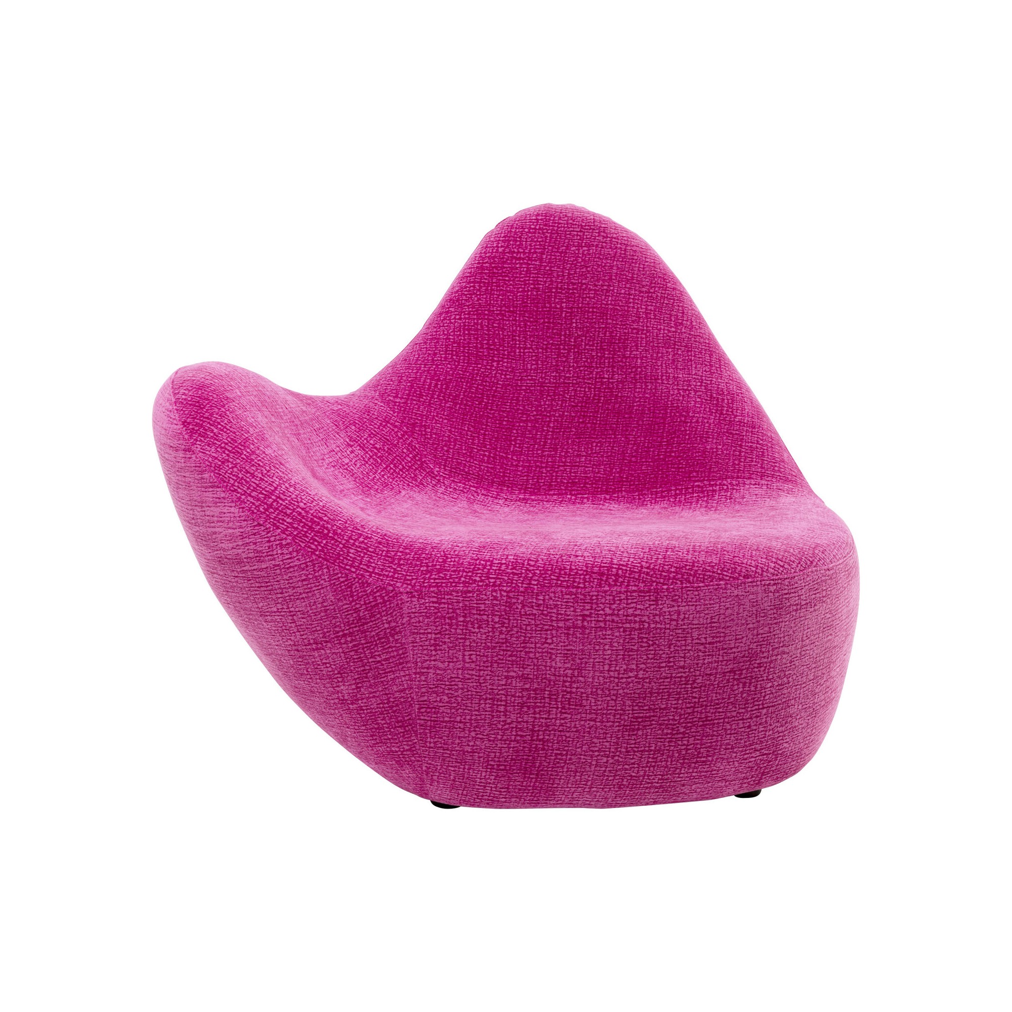 Fauteuil Glow Wave fuchsia 116cm