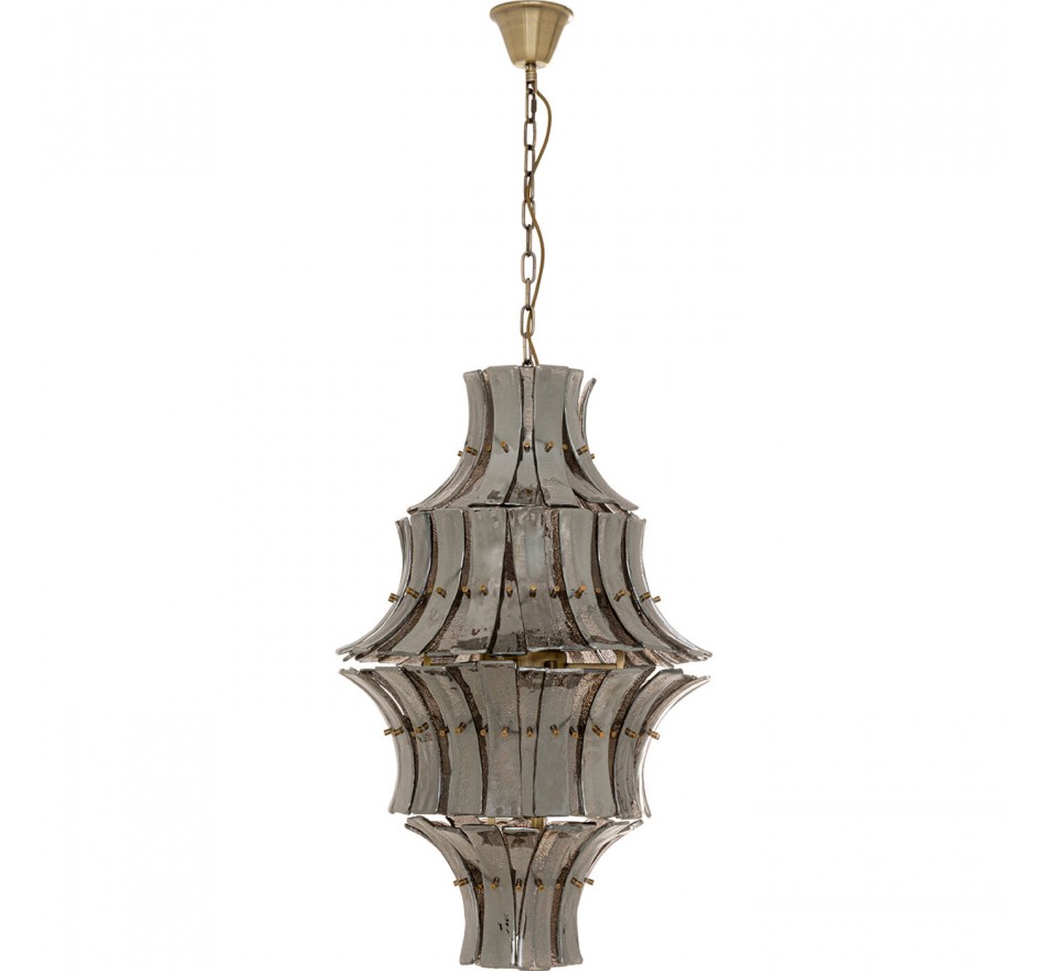 Hanglamp Venezia Double gerookt Ø53cm Kare Design