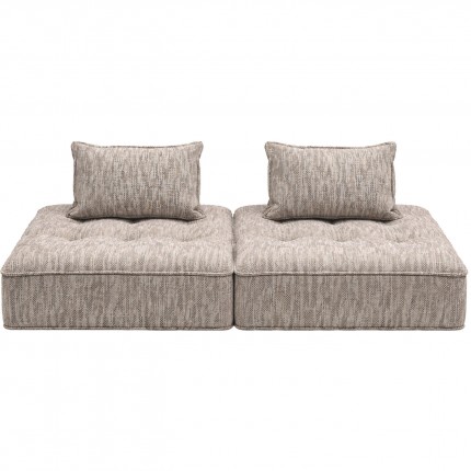 Assises Portofino grises set de 2 Kare Design