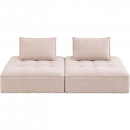 Outdoor Sofa Portofino 2-Seater pink Kare Design