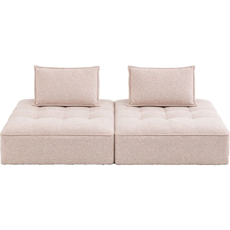 Canapé Portofino rosé Outdoor (2/Set)