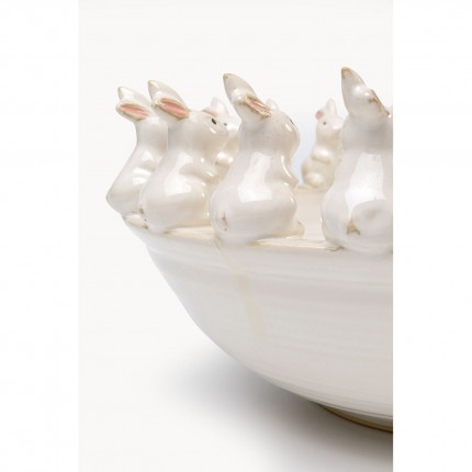 Coupe lapins blancs 40cm Kare Design