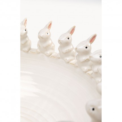 Coupe lapins blancs 40cm Kare Design