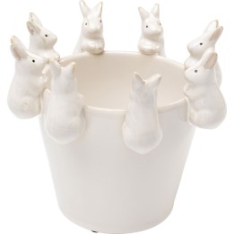 Vase Cute Bunnies 14cm