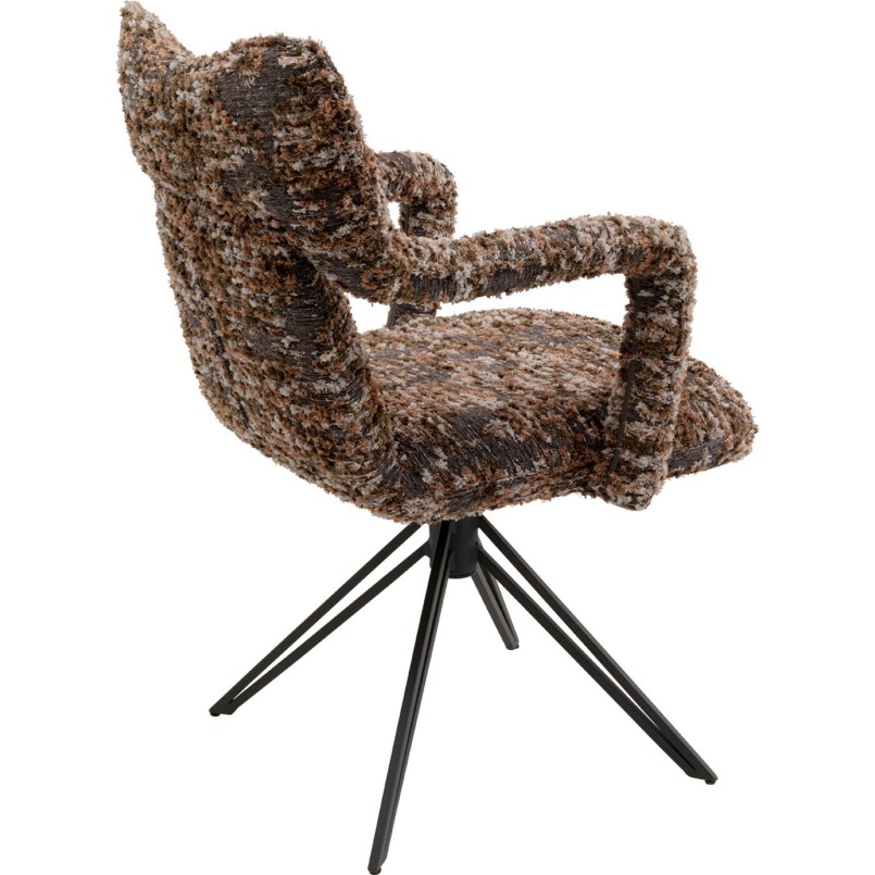 Chaise pivotante a.acc. Chrissy