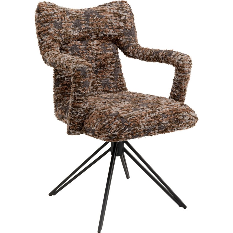 Chaise pivotante a.acc. Chrissy