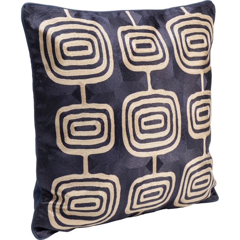 Coussin Catena doré 50x50cm